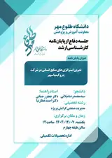 جلسه دفاع با موضوع «تدوین استراتژی های منابع انسانی در شرکت پتروکیمیا سپهر»