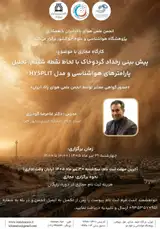 پیش بینی رخداد گردوخاک با لحاظ نقطه شبنم: تحلیل پارامترهای هواشناسی و مدل HYSPLIT