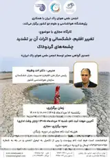 تغییر اقلیم، خشکسالی و اثرات آن بر تشدید چشمه های گرد و خاک